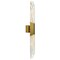 Cwi Lighting Petra Integrated LED 36in Brass Vanity Light with Handcrafted Glass 1723W36-2-624 - alternate 4