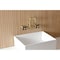 Kingston Brass Double-Handle Wall Mount Bathroom Faucet, Brushed Brass KS1257PKX - alternate 2