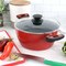 Oster Claybon 4.3 Quart Dutch Oven With Lid in Speckled Red 80681.02 - alternate 4
