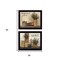 Homeroots Set Of Two Blessed Gathering Black Framed Print Wall Art, 2PK 405872 - alternate 2