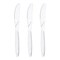 Smarty Had A Party Clear Plastic Disposable Knives (1000 Knives), 1000PK 420K-CL-CASE - alternate 3