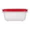 Rubbermaid Easy Store 5.26 cups Clear Food Container and Lid 2210136 - alternate 3