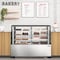 Koolmore Refrigerated Bakery Display Case for Cakes, Pies, Pastries, 71 in Stainless Steel Frame, Glass Front RBD30C - alternate 3