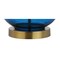 Jonathan Y Lavelle 25" Glass LED Table Lamp, Cobalt Blue/Brass Gold, 2PK JYL1068C-SET2 - alternate 4