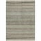 Homeroots 9' X 12' Taupe And Brown Striped Washable Indoor Outdoor Area Rug 615378 - alternate 3