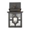 Homeroots Antique Bronze Outdoor Lantern Wall Light 398494 - alternate 3