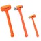Neiko Dead Blow Hammer Set, 3-Piece Variety Pack, 1-1/2 LB Deadblow, 12oz Brass Cap, 16oz Ball-Peen 02889A - alternate 1