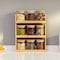 Basicwise Kitchen Stuff, Bamboo, Beige, 11 in W, 3.75 in L QI004706.9 - alternate 5