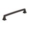 Amerock Mulholland 8 inch 203mm Center-to-Center Oil Rubbed Bronze Cabinet Pull BP53535ORB - alternate 1