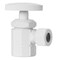 Westbrass Supply Kit, 1/2" IPS x 3/8" OD x 12" Corrugated in powder coating White D103K12-50 - alternate 3