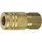 Tru-Flate Industrial/Milton Series Push-to-Connect 3/8'' FNPT Coupler 13-237 - alternate 2