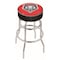 Holland Bar Stool Co 30" New Mexico Cushion Seat, 2-Ring Chrome Swivel Bar Stool L7C130NewMex - alternate 1
