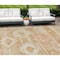 Homeroots 8' X 10' Copper Terra Cotta And Ivory Southwestern Washable Indoor Outdoor Area Rug 588705 - alternate 1