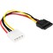 Rocstor 6IN 4 PIN MOLEX TO LEFT ANGLE Y10C214-B1 - alternate 3