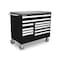 Tekton Rolling Tool Cabinet, 11 Drawer, Black, Steel, 48 in W x 27 in D x 41-1/2 in H OCL43102SST - alternate 1