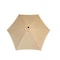 Living Accents 9 ft. Tiltable Yellow Market Umbrella YQ101BK-YL - alternate 1