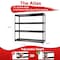 Shuntong Atlas 4-Tier 77 in.W x 24 in.D x 72 in.H 10000 lbs Heavy Duty Steel Shelving, Dark Grey 7304K - alternate 3