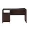 Homeroots 51" Brown Wood Computer Desk With Three Drawers 723758 - alternate 1