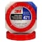 3M Floor Marking Tape, vinyl, Solid, Red, 3/4 in W., 5.2 mil Thickness 471 - alternate 1