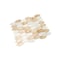 Apollo Tile Silver Gold 10.4 in x 11 in Shell, Mother of Pearl Polished Wall Mosaic Tile 15.89 sqft/case, 20PK APLSMA88015A - alternate 4