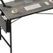 Homeroots 32" Gray and Black Stainless Steel 399573 - alternate 3