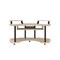 Homeroots 71" Natural and Black Music Recording Studio Desk 491452 - alternate 1