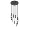 Z-Lite Stari 11-Light Chandelier, 24 in W, Matte Black 1956P-11R-MB - alternate 5