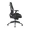 Space Seating 818 Series Big & Tall Executive High Back Chair with Breathable Mesh, Industrial Steel 818-41G9C18P - alternate 2