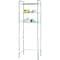 Simple Spaces Bathroom Shelf, 15 lb Each Shelf Max Weight Capacity, 3-Shelf, Steel, Polished Chrome TS16C0-CH - alternate 1