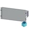 Siemens ALPHA assembly kit 2x 3KF1/2 or 1x 3KF3/4 up to 400 A H=400 mm 8GK6432-4KK33 - alternate 2