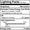 Bulbrite LED Filament 5 W Dimmable B11 Light Bulb with Clear Glass Finish and E12 Base, 3000K, 500Lumens, 4PK 861687 - alternate 2