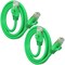 Maximm Cat6 Ethernet Cable 3ft 10Gbps 550MHz UTP, 2PK, Green, 2PK CAT6CCA-3GN-2PK - alternate 1