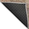 Homeroots 8' X 10' Brown And Tan Damask Washable Indoor Outdoor Area Rug 603374 - alternate 2
