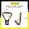 Tie 4 Safe 4'' x 30' Winch Straps w/ Wire J Hook WLL: 5,400 lbs. Red TWS40-30W21-R-C-1 - alternate 3