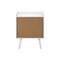 Monarch Specialties Accent Table, Side Table, Storage Drawer, Nightstand, Bedroom, Living Room, White, Contemporary I 3666 - alternate 3