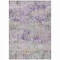 Homeroots 10' X 14' Lavender And Purple Striped Washable Indoor Outdoor Area Rug 609557 - alternate 2