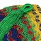Homeroots Green Red And Yellow Striped Double Hammock 670965 - alternate 2