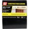 Do It Best No, 8 x 1-3/4'' Star Drive Flat Head Gold Construction Wood Screw, 703 Ct. 5 Lb. DIB200765 - alternate 2