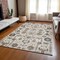 Homeroots 10' X 14' Ivory Beige And Taupe Oriental Washable Indoor Outdoor Area Rug 582091 - alternate 4