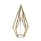 Homeroots 14" Gold Metal Open Geometric Tabletop Sculpture 635383 - alternate 4