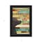 Homeroots Colorful Dog Watching You Snack  Black Framed Print Wall Art 406555 - alternate 2