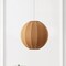 Jonathan Y Sia 16" 1-Light Scandinavian Japandi Adjustable Lantern Metal w/Ribbed Cocoon Globe Shade LED Pendan JYL4206D - alternate 4