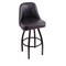 Holland Bar Stool Co Logo Grizzly Florida Panthers, 2025 Stanley Cup 36in Swivel Bar Stool with Black Wrinkle Finish L048 - alternate 2