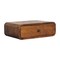 Homeroots 18" Chestnut Solid Wood Distressed One Drawer Floating Nightstand 712848 - alternate 3