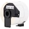 Brother Brother DK Shipping Labels - 4" Width x 2-2/5" Length - White - Paper - 300-/ Roll - 300-/ Roll DK-1202 - alternate 3