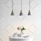 Jonathan Y Apollo 33.5" 3-Light Mid-Century Modern Iron Adjustable Linear LED Pendant, Gray/Brass Gold JYL6134C - alternate 4