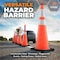 Xpose Safety Traffic Safety Cone, 36 in, PVC, Dual 6 in & 4 in Reflective Collar, DOT Approved, Orange, 48 pk OTC36-64-48-X - alternate 5