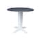 Whitewood Industries Extension Dining Tables, 45 in L, 36.3 in. H, Parawood K05-42DPT-23B-36 - alternate 1