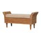 Homeroots 40in Brown Solid Wood Storage Bench With Cabinet 718240 - alternate 4