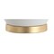 Jonathan Y Copenhagen 29" Ceramic/Metal LED Table Lamp, White/Brass JYL6207B - alternate 2